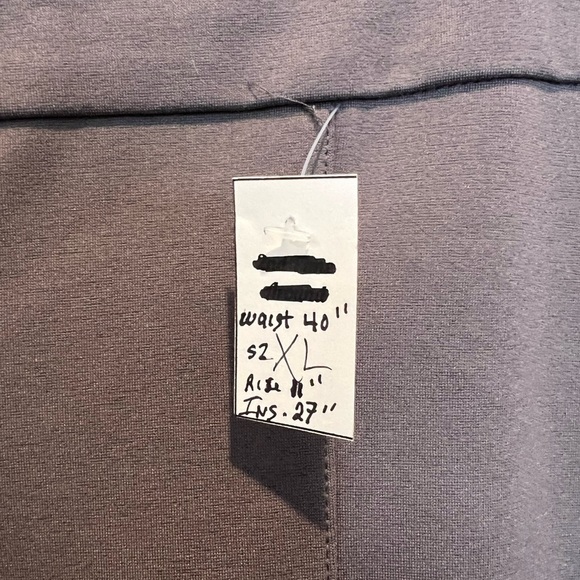 074. Ann Klein Pull On Pant XL ⢠Rise 11 ⢠Inseam 27 - Picture 4 of 6